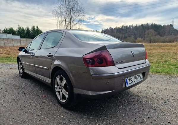 Peugeot 407 cena 6500 przebieg: 334000, rok produkcji 2008 z Szczecin małe 172